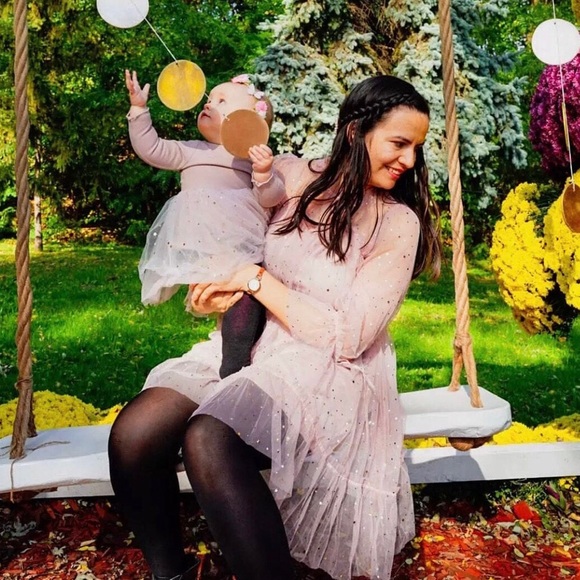 👗HP🎉Fairy dress pink sparkle sequin mesh - Picture 6 of 12